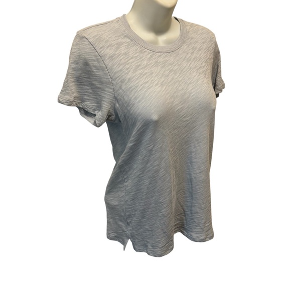 ATM Slub Jersey Schoolboy Crew Neck SS Tee Sz S Heather Gray Lightweight Comfy - Picture 1 of 8